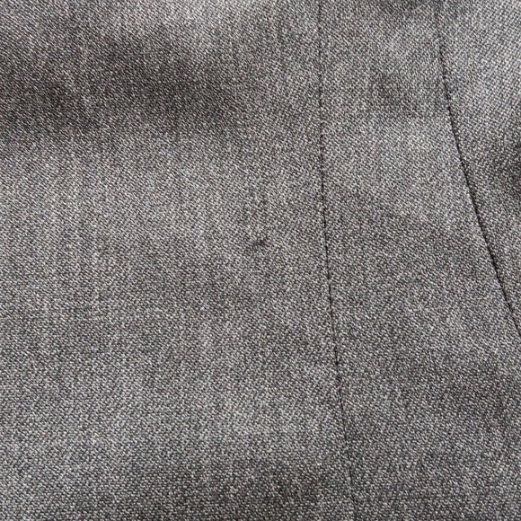 Ann Taylor Petites Classic Gray Lightweight Wool-Blend Blazer ■ Size 0P - Picture 10 of 10